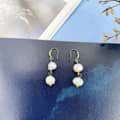 Gold-2 Pearl-ear Hook