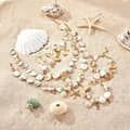 Waterproof Colorful Stainless Steel Conch Sea Star Shell Starfish Charms Necklace 4