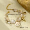 White Seahorse Bracelet