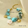 Blue Shell Bracelet