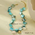 Blue Shell Necklace