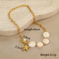 Gold Round Shell Necklace