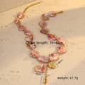Pink Corch Necklace