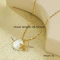 Gold Starfish Pendant Necklace