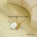 Gold Smooth Seahorse Pendant Necklace