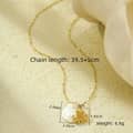 Gold Octopus Pendant Necklace