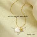 Gold Starfish Pendant Necklace