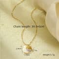 Gold Dolphin Pendant Necklace