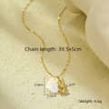 Gold Lobster Pendant Necklace
