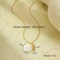 Gold Small Fish Pendant Necklace