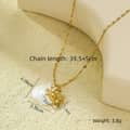 Gold Crab Pendant Necklace