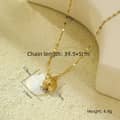 Gold Shell Pendant Necklace