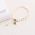 Green Green Fan Shape Bracelet