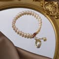 White Money Cat Bracelet