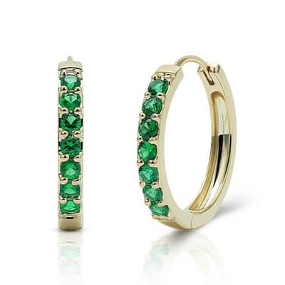 925 Sterling Silver Gold Plated Lovely Rainbow Colors Gems Wedding Zircon Geometrical Brazil Amethyst Earrings detail 5