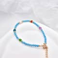 Bohemian Turquoise Necklace With Natural Stone Agate And Freshwater Pearl Mix & Match Bracelet 4