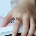 February Gemstone 925 Sterling Silver Gold Plated Antique Amethyst Ring 5