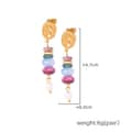 Blue Natural Stone Earrings