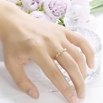 Birthstone October 925 Sterling Silver Gold Plated Multi Color Labradorite Opal Topaz Prehnite Irregular Crystal Ring detail 3