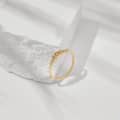 Citrine 925 Sterling Silver Gold Plated Cz Zircon Ring 3