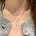 Birthstone December Tanzanite 925 Sterling Silver Gold Plated Geometric Rhombic Necklace 6