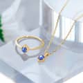 Vintage Style Geometric Shape 925 Sterling Silver Gold Plated Pendant Necklace with Carved Design 6