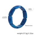 Natural Stone Deep Blue Bracelet 20cm