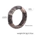 Natural Stone Grey Bracelet 20cm