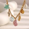 18K Gold Plated Conch Luxury Stainless Steel Handmade Starfish Pendant Necklace 6