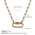 GOLD Freshwater Pearl Gold Necklace