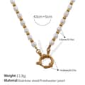GOLDFreshwater Pearl Gold Necklace