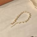 18K Gold Plated Elegant Adjustable Natural Freshwater Pearl Beaded Bracelet 5