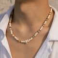 Summer Coconut-husk Wood Beads Starfish Choker Necklace Bohemian Natural Stone Clavicle Chain Street Jewelry 5