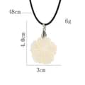 Bohemian Trendy Natural Mother Of Pearl Shell Flower Charm White Dangle Choker Necklace 4