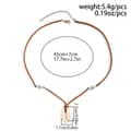 Bohemian Velvet Clavicle Necklace Brown Simulation Shell Pendant Choker Trendy Casual Party Jewelry 5