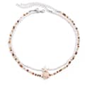 Tidepool Starfish Surf Beach Boho Adjustable Shell Beaded Choker With Turtle Charm 4