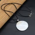 Natural White Shell Necklace Classic Diamond Strand Elegant Romantic Party Gift 5