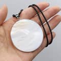 Natural White Shell Necklace Classic Diamond Strand Elegant Romantic Party Gift 6