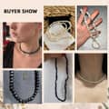 Natural Baroque Freshwater Pearl Choker Necklace Gold Plated 5-6mm 8-9mm Link Jade Jewelry 5
