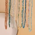 INS Style Natural Stone Handmade Colorful Bead Necklace 1