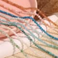 INS Style Natural Stone Handmade Colorful Bead Necklace 2