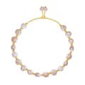 INS Style Freshwater Pearl Bracelet Adjustable Handmade Purple Pearls Bracelet Party Gift 6