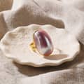 Romantic Natural Shell Luster Ring with Dreamy Shine 6
