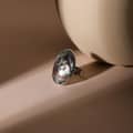 Vintage Abalone Shell Ring Adjustable Silver Color Classic Copper Jewelry 5