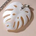 White Shell-Gold Chain