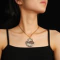 Natural Shell Pendant Necklace Pearl Charm Wedding Party Jewelry 2