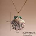 Natural Shell Pendant Necklace Pearl Charm Wedding Party Jewelry 3