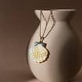 Natural Shell Pendant Necklace Pearl Charm Wedding Party Jewelry 6