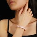Handmade Natural Colorful Shell Beaded Bracelet Elastic Adjustable Daily Wear 2