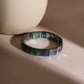 Handmade Natural Colorful Shell Beaded Bracelet Elastic Adjustable Daily Wear 6